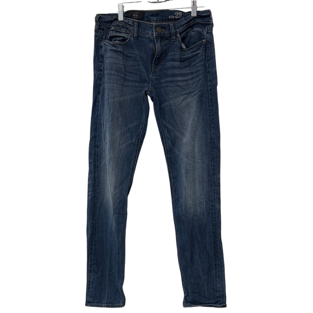 J. CREW REID Women's Size 29 Midrise Medium Wash Preppy Denim Ankle Crop